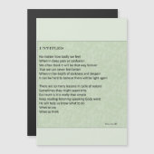 Magnet - Untitled  (Front/Back)