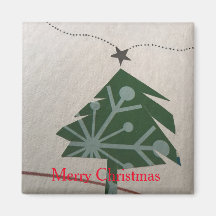 Magnet w/Christmas collage by Tony Cimino