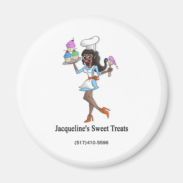 Magnet!! We're always sticking around!!! Magnet (Front)