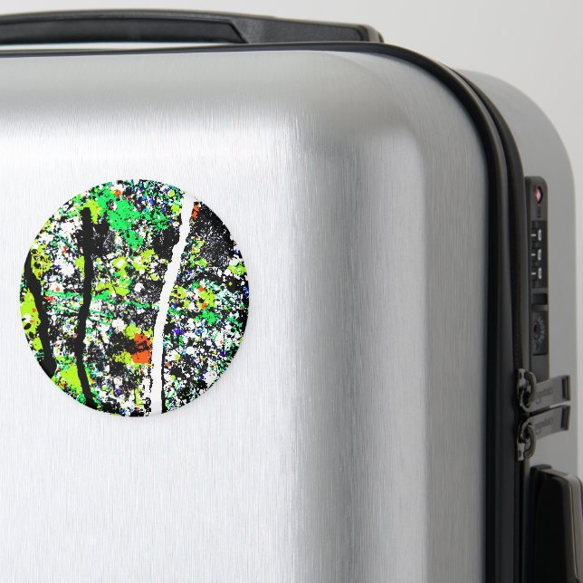 magnet with abstract image (In Situ (Luggage))