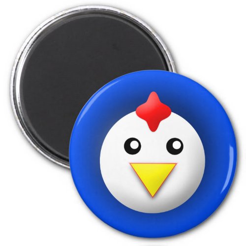 magnet with animal chicken