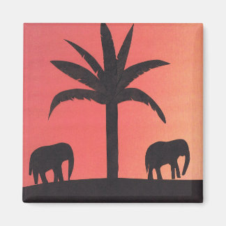 Magnet with Elephant Design