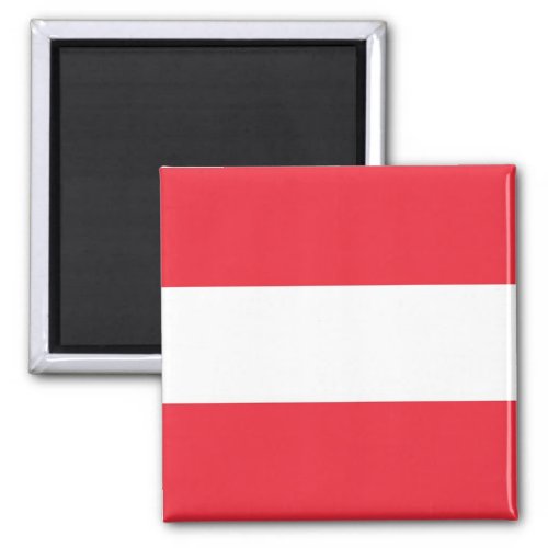 Magnet with Flag of Austria