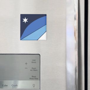 Magnet with Flag of Columbia, South Carolina