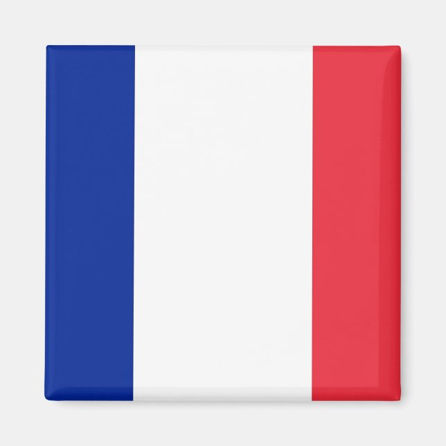 Magnet with Flag of France (Front)