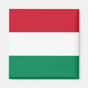 Magnet with Flag of Hungary