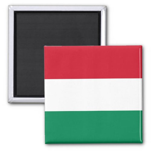 Magnet with Flag of Hungary