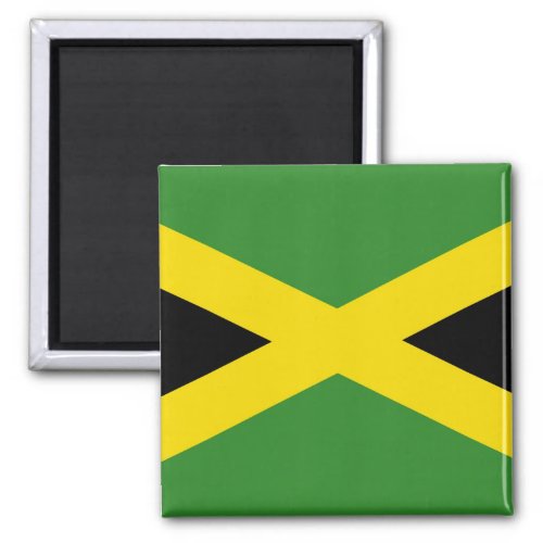 Magnet with Flag of Jamaica