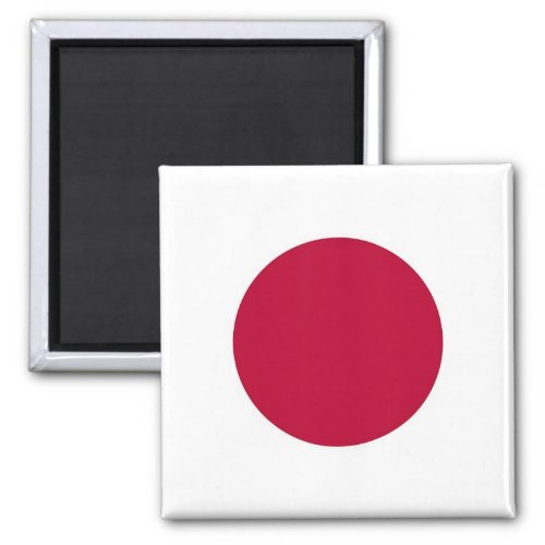 Magnet with Flag of Japan