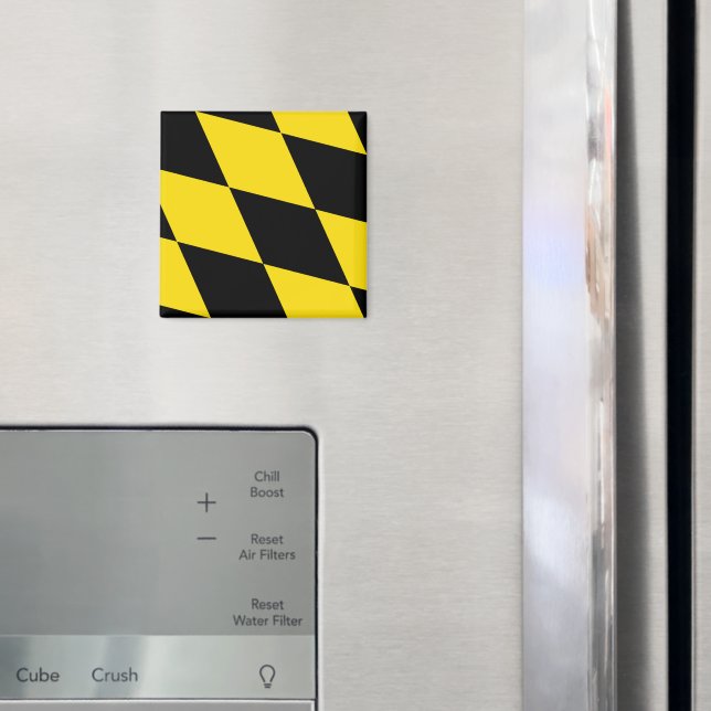 Magnet with Flag of Munich, Germany (In Situ (Fridge))