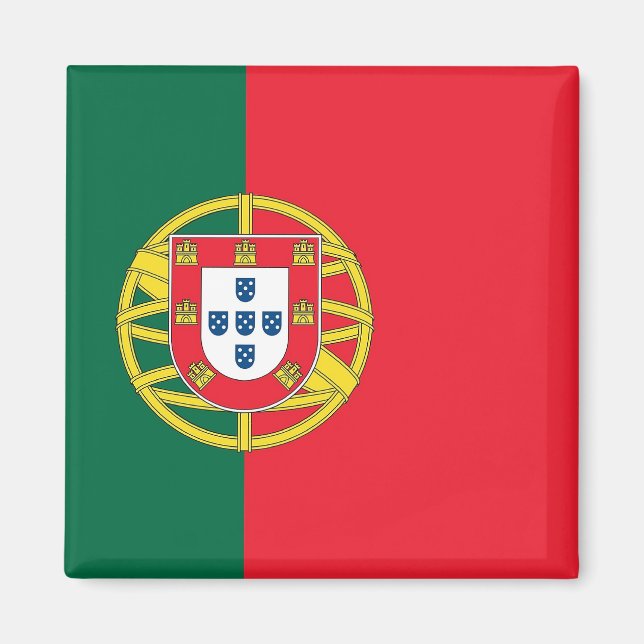 Magnet with Flag of Portugal (Front)