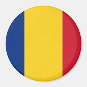 Magnet with Flag of Romania