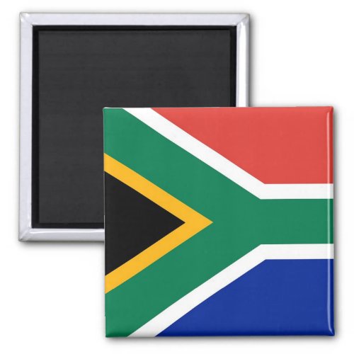 Magnet with Flag of South Africa