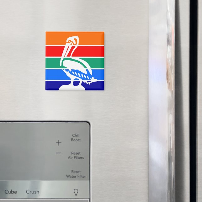 Magnet with Flag of St. Petersburg, Florida (In Situ (Fridge))