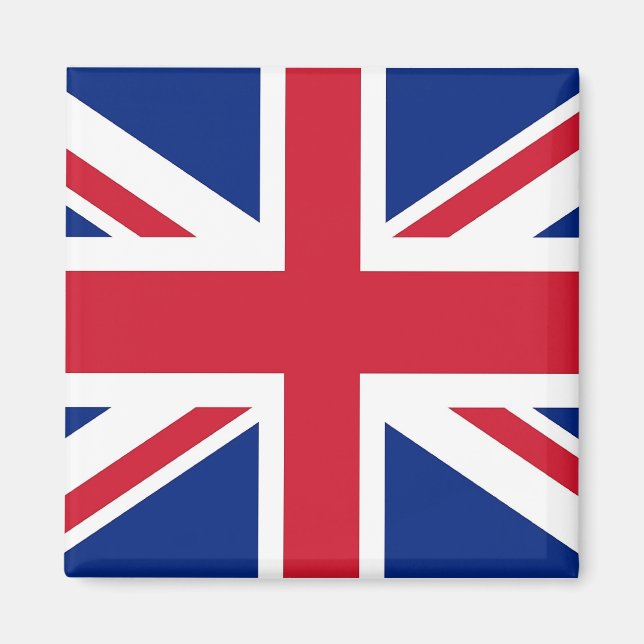 Magnet with Flag of the United Kingdom (Front)