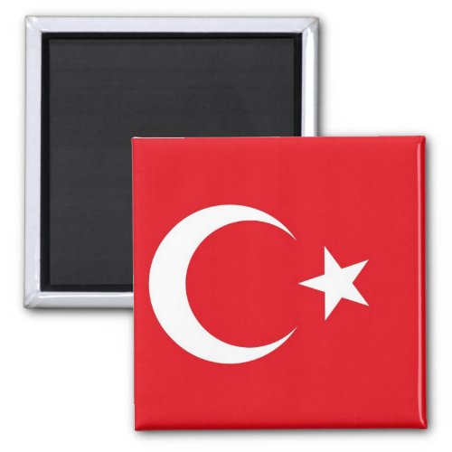 Magnet with Flag of Turkey