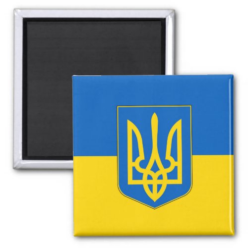 Magnet with Flag of Ukraine