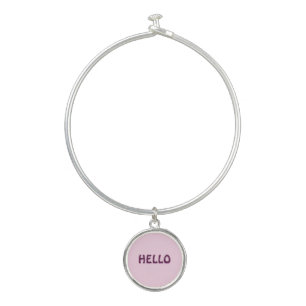 MAGNET WITH HELLO BANGLE BRACELET