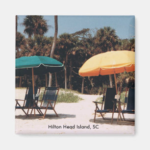 Magnet with Hilton Head Island Photo