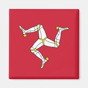Magnet with Isle of Man Flag, United Kingdom