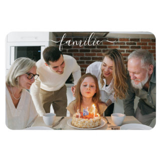 Magnet with own photos - even figures