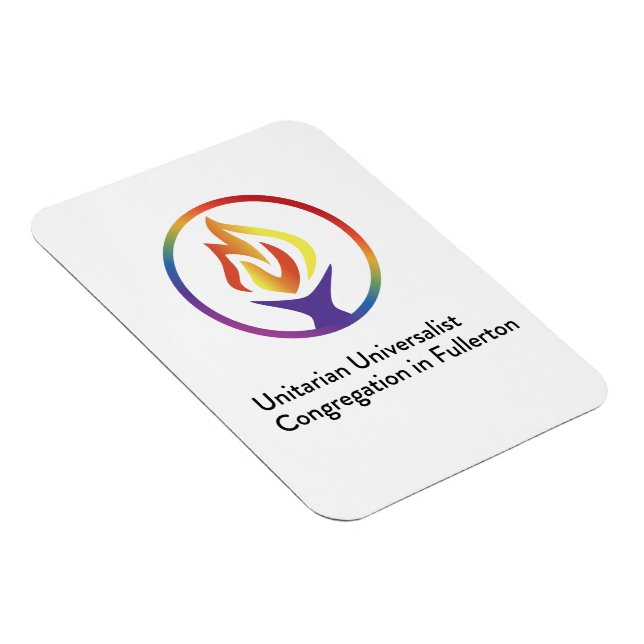 Magnet with UUCF logo  (Right Side)