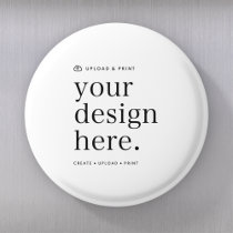 Magnet Your Design Upload 3" Round