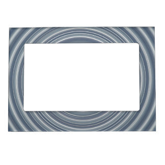 Magnetbilderrahmen grau-weisse Spirale Magnetic Photo Frame