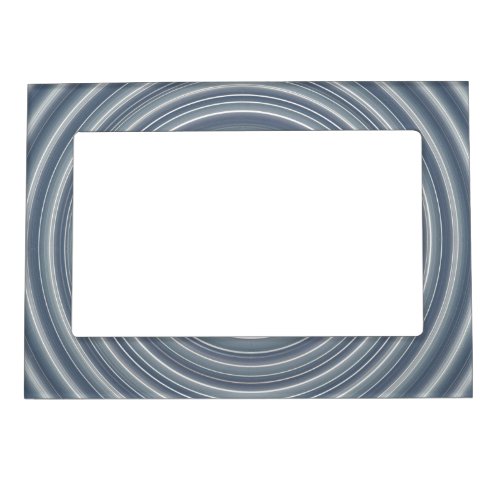 Magnetbilderrahmen grau_weisse Spirale Magnetic Photo Frame