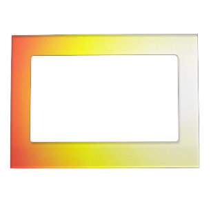 Magnetbilderrahmen rot/gelb/weiss magnetic frame