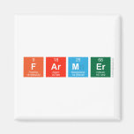 Farmer  Magneten (meer vormen)