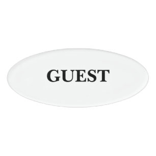 Magnetic Badge - Guest
