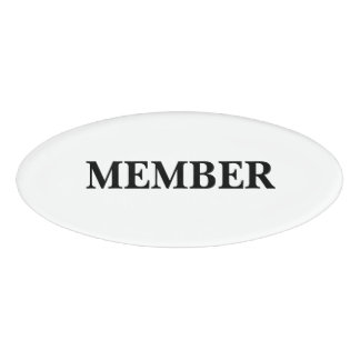 Magnetic Badge - Member