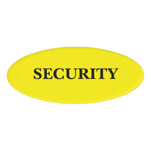 Magnetic Badge - Security