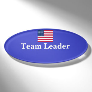 Magnetic Badge - Team Leader
