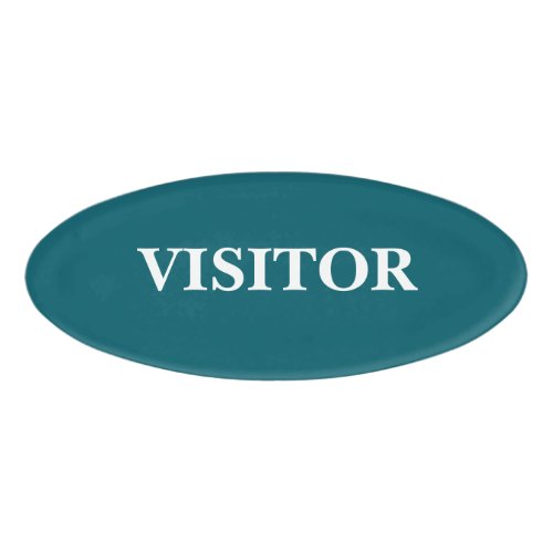 Magnetic Badge - Visitor