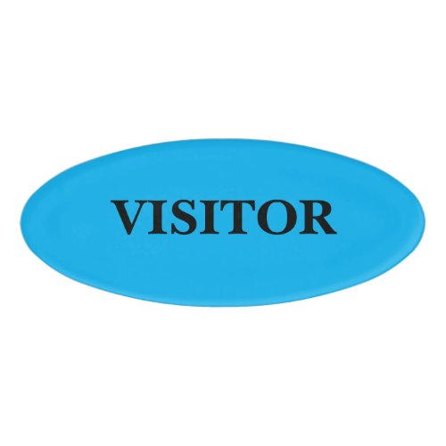 Magnetic Badge - Visitor