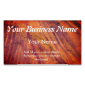 Magnetic Business Card - Self Promotion (Front)