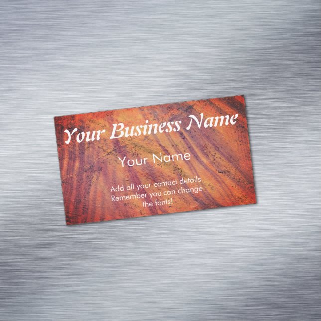 Magnetic Business Card - Self Promotion (In Situ)