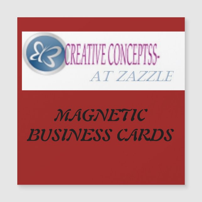 MAGNETIC BUSINESS   CARDS (Front)