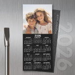 Magnetic Calendar with Photo Collage<br><div class="desc">A very useful item for school or home office. This shows a full year view of all dates. A calendar printed on a magnet combines practicality with convenience, transforming a workspace essential into a time-management tool. This innovative design features a full-year or monthly calendar layout integrated into the magnet's surface,...</div>