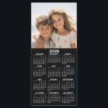 Magnetic Calendar with Photo Collage<br><div class="desc">A very useful item for school or home office. This shows a full year view of all dates. A calendar printed on a magnet combines practicality with convenience, transforming a workspace essential into a time-management tool. This innovative design features a full-year or monthly calendar layout integrated into the magnet's surface,...</div>