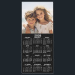Magnetic Calendar with Photo Collage<br><div class="desc">A very useful item for school or home office. This shows a full year view of all dates. A calendar printed on a magnet combines practicality with convenience, transforming a workspace essential into a time-management tool. This innovative design features a full-year or monthly calendar layout integrated into the magnet's surface,...</div>
