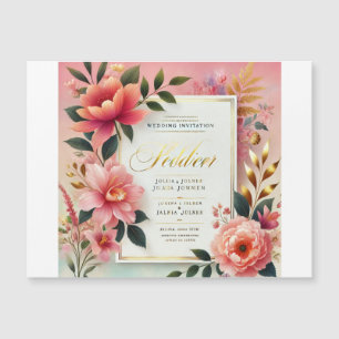 magnetic card, custom magnet, thin magnet, persona invitation