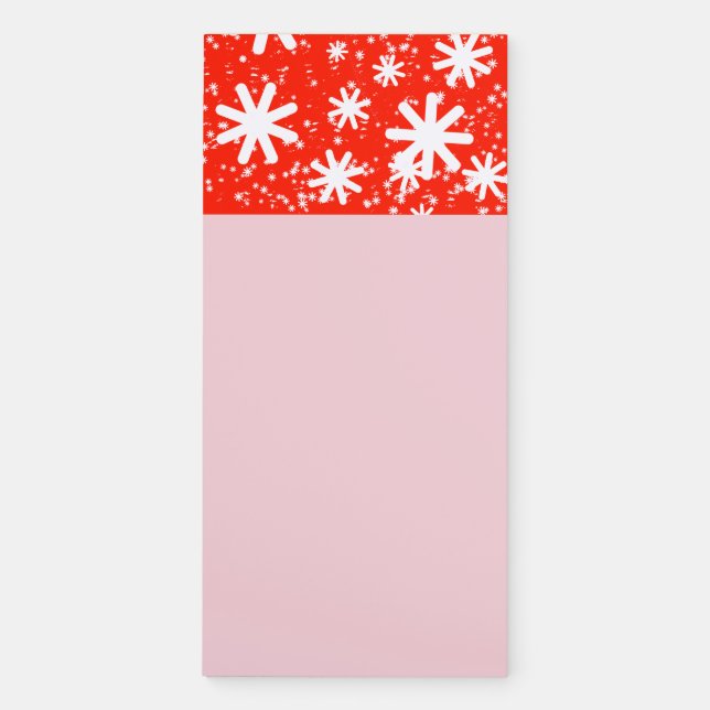 Magnetic Christmas notepads (Front)