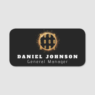 Magnetic Company Employee Custom Logo Name Tag