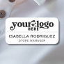 Magnetic Company Employee Name Tag