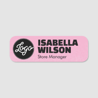 Magnetic Company Employee Staff Personalize Custom Name Tag