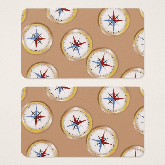 Magnetic Compass pattern (Front & Back)