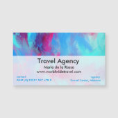 Magnetic Contemporary Business Cards (Front)